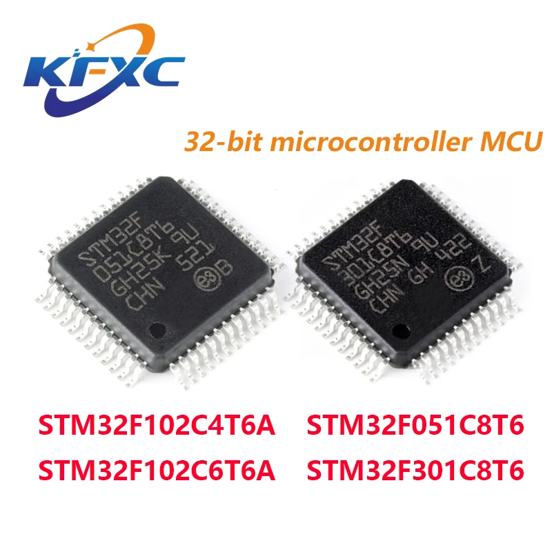 STM32F102C4T6A STM32F102C6T6A STM32F051C8T6 STM32F301C8T6 STM32F102C4 STM32F102C6 STM32F051C8 STM32F301C8 STM IC MCU Chip LQFP48
STM32F102C4T6A STM32F102C6T6A STM32F051C8T6 STM32F301C8T6 STM32F102C4 STM32F102C6 STM32F051C8 STM32F301C8 STM IC MCU Chip LQFP48