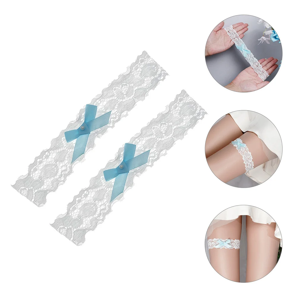 2Pcs Wedding Bride Garters Lace Bowknot Elastic Thigh Bands Bridal Leg Belt Decoration for Prom Carnival Costume
2Pcs Wedding Bride Garters Lace Bowknot Elastic Thigh Bands Bridal Leg Belt Decoration for Prom Carnival Costume