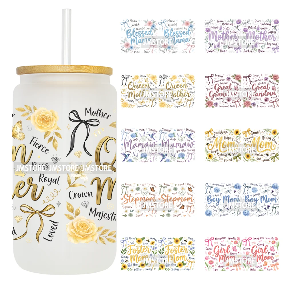 Floral Mama Mother's Day Gifts UV DTF Cup Wrap Ready To Apply Transfer Stickers Durable Prints For 16OZ Libbey Glass Can Tumbler
Floral Mama Mother's Day Gifts UV DTF Cup Wrap Ready To Apply Transfer Stickers Durable Prints For 16OZ Libbey Glass Can Tumbler