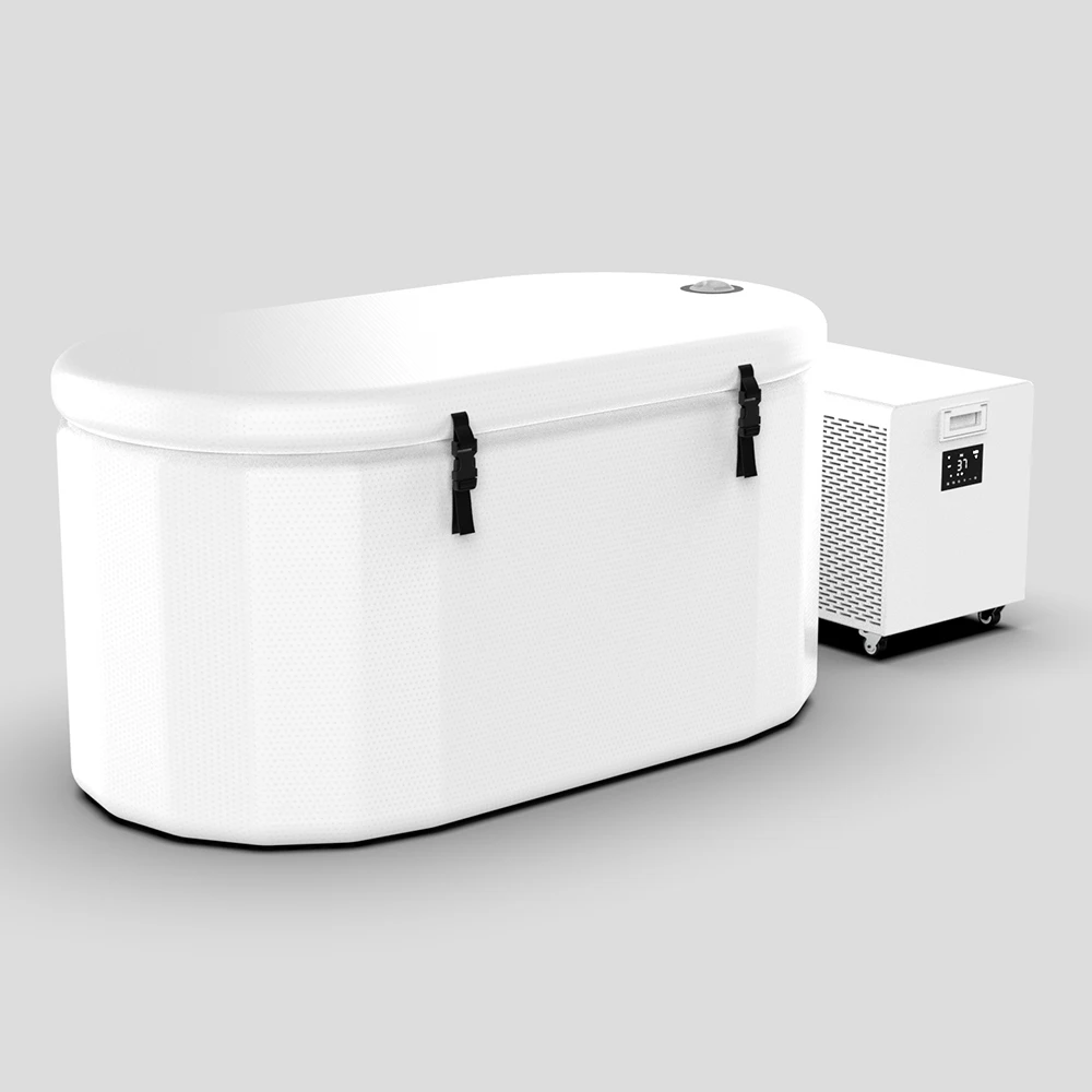 Zhuhai Hi-Q Technology Group's Plastic Freestanding Bathtub Cold Plunge Barrel Sport Ice Baths Recovery Machine Ice Bath Chiller
Zhuhai Hi-Q Technology Group's Plastic Freestanding Bathtub Cold Plunge Barrel Sport Ice Baths Recovery Machine Ice Bath Chiller