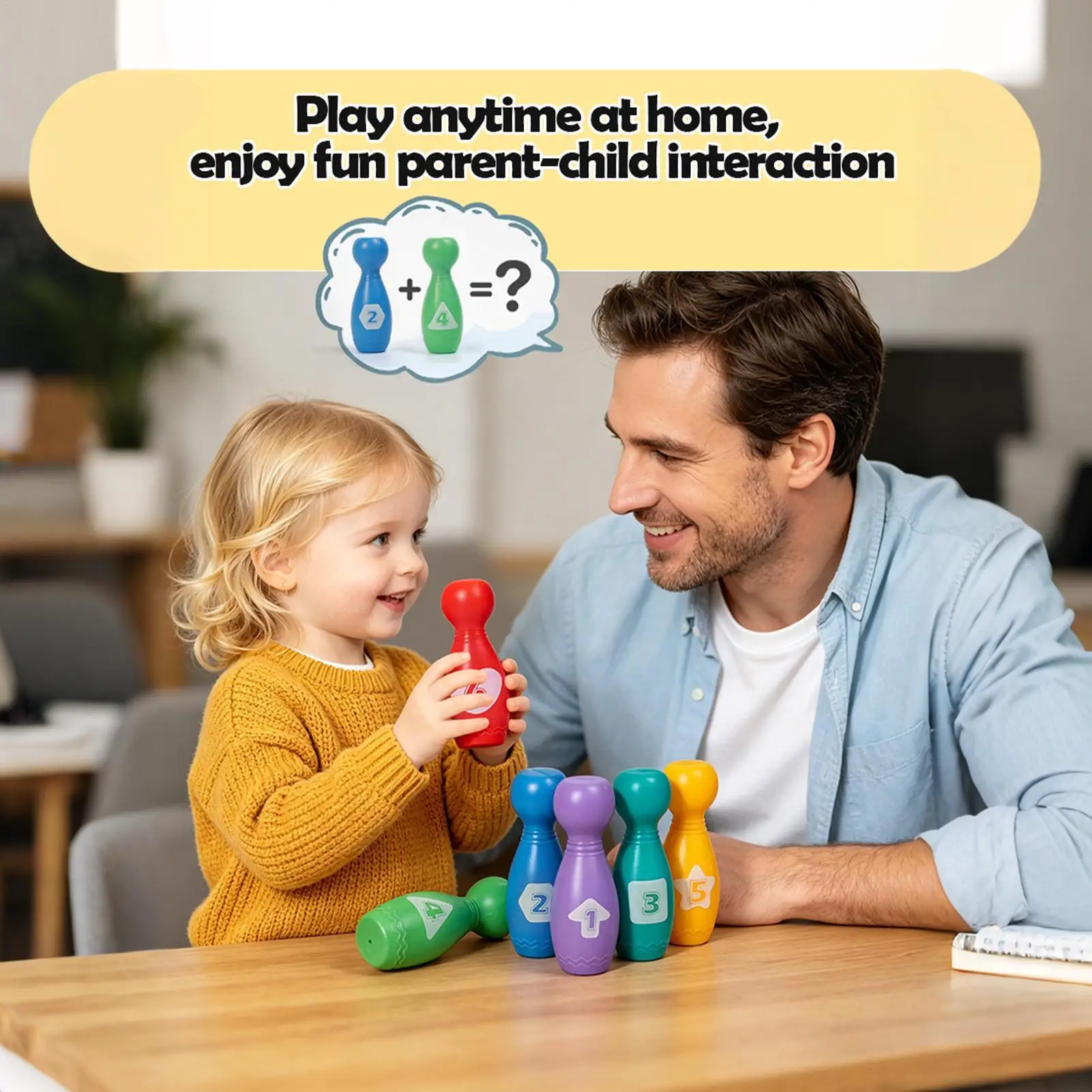 Kids Bowling Set Fun Playset Colorful Bowling Pins Educational Toy For Childrens Boys Girls Teens Garden Yard Lawn Parks
Kids Bowling Set Fun Playset Colorful Bowling Pins Educational Toy For Childrens Boys Girls Teens Garden Yard Lawn Parks
