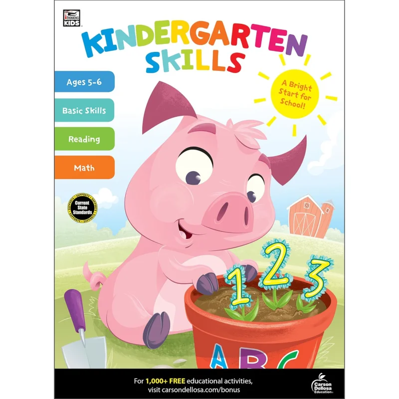 Kindergarten Skills Workbook For Kindergarten Carson Dellosa Carson Dellosa Education 9781483841151 Book
Kindergarten Skills Workbook For Kindergarten Carson Dellosa Carson Dellosa Education 9781483841151 Book