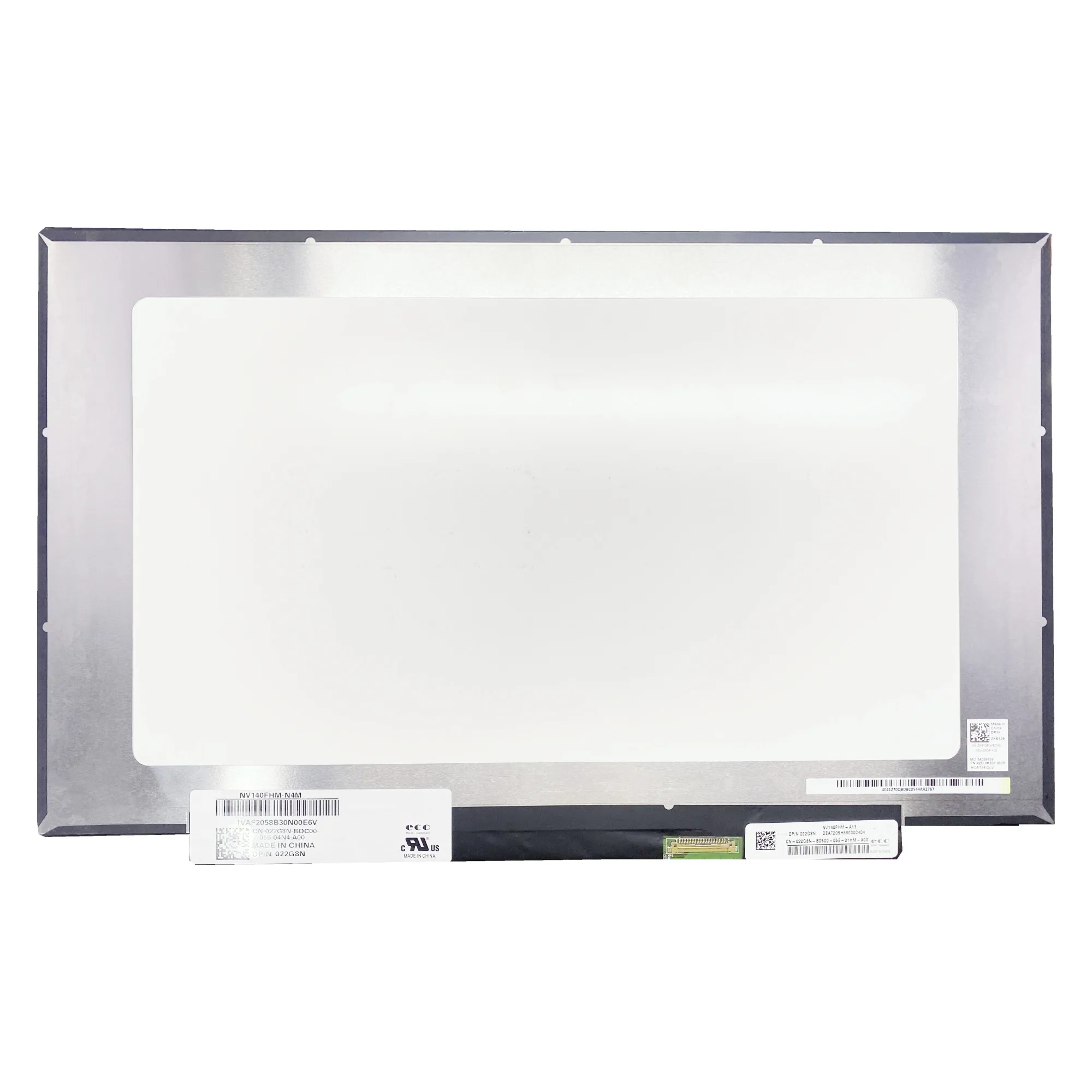 NV140FHM-N4M NV140FHM N4M 14.0'' Laptop LCD LED Screen Panel Matrix 1920*1080 EDP 30 PIN
NV140FHM-N4M NV140FHM N4M 14.0'' Laptop LCD LED Screen Panel Matrix 1920*1080 EDP 30 PIN