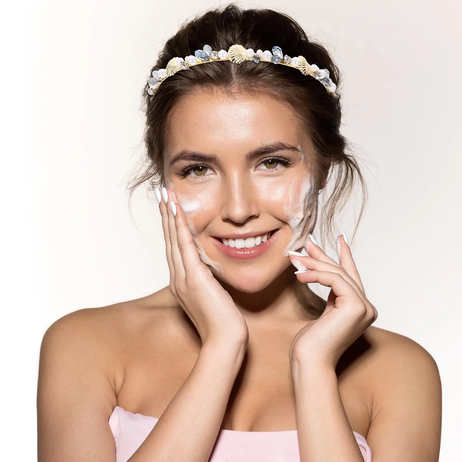 Hair Accessories Seashell Crown Alloy Headbands for Women Thin Hairband Lightweight Comfortable Metal Hair Bands
Hair Accessories Seashell Crown Alloy Headbands for Women Thin Hairband Lightweight Comfortable Metal Hair Bands