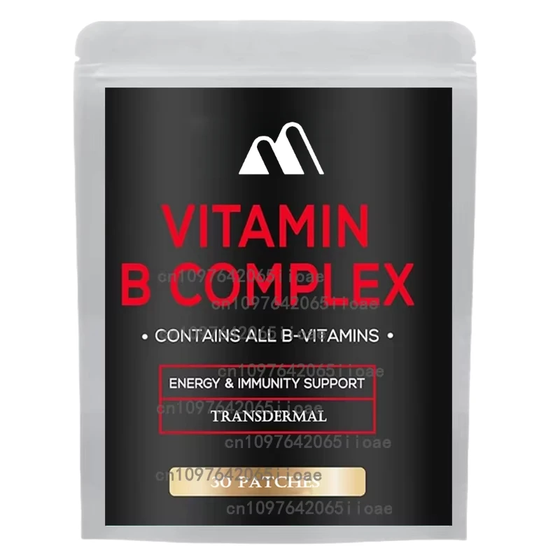 30 Patches Vitamin B Complex Transdermal Patches for Women & Men for Energy, Immunity and Mood Support
30 Patches Vitamin B Complex Transdermal Patches for Women & Men for Energy, Immunity and Mood Support