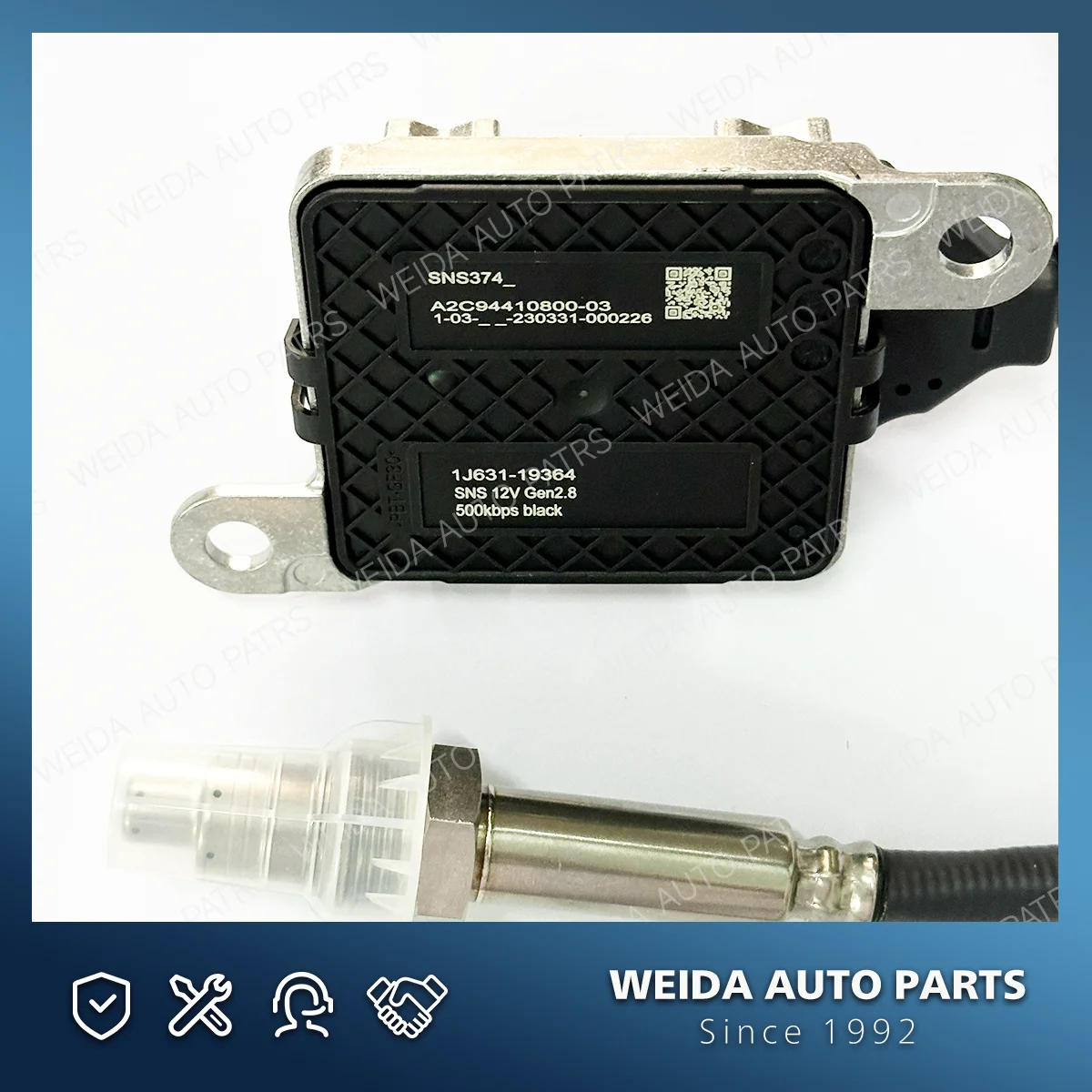 NOX Sensor 1J631-19364 A2C94410800-03 The brand-new NOx sensor For Kubota Engine Parts Euro VI
NOX Sensor 1J631-19364 A2C94410800-03 The brand-new NOx sensor For Kubota Engine Parts Euro VI