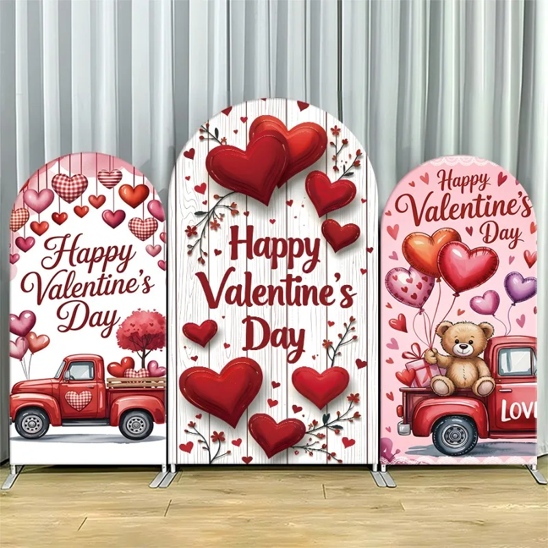 Arch Backdrop Cover Single Side Valentine Day Red Truck Hearts Wedding Studio Party Decoration Photo Booth Background Event Room
Arch Backdrop Cover Single Side Valentine Day Red Truck Hearts Wedding Studio Party Decoration Photo Booth Background Event Room