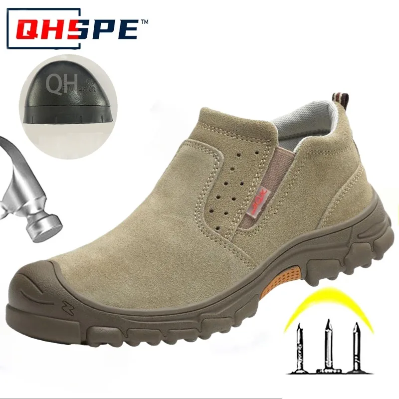Anti Smashing Plastic Steel Toe Insulated Shoes, Breathable Suede Leather, All Season Anti Scalding Welding Shoes
Anti Smashing Plastic Steel Toe Insulated Shoes, Breathable Suede Leather, All Season Anti Scalding Welding Shoes