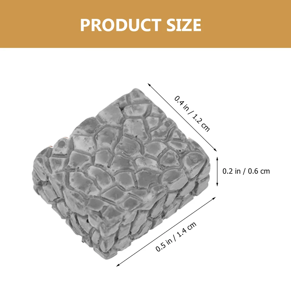 20 pcs Resin Handicraft Ornaments Durable Stylish Balcony Yard Garden Scene Layout Micro Step Models Simulation Steps Adornment
20 pcs Resin Handicraft Ornaments Durable Stylish Balcony Yard Garden Scene Layout Micro Step Models Simulation Steps Adornment