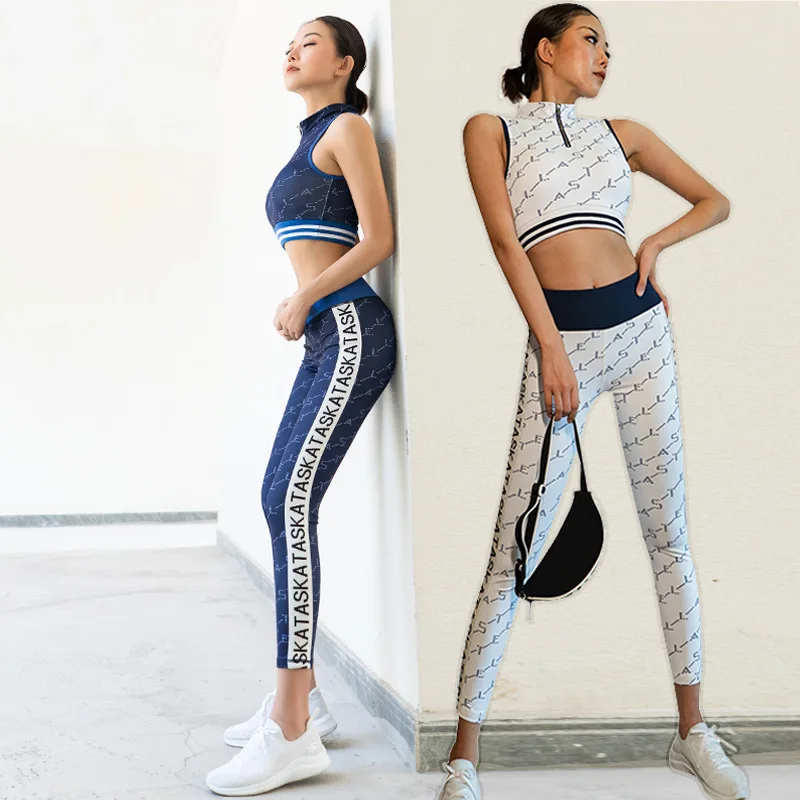 Yoga Clothing Women's Suits Spring and Summer New Fitness Suits Quick-drying Sports Bra High Waist Yoga Pants Two-piece Suit
Yoga Clothing Women's Suits Spring and Summer New Fitness Suits Quick-drying Sports Bra High Waist Yoga Pants Two-piece Suit