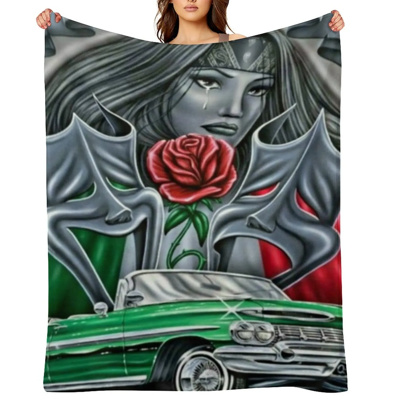 Smile now cry later, chicana Throw Blanket Blankets Sofas Of Decoration Single Blankets For Bed Shaggy Blankets
Smile now cry later, chicana Throw Blanket Blankets Sofas Of Decoration Single Blankets For Bed Shaggy Blankets