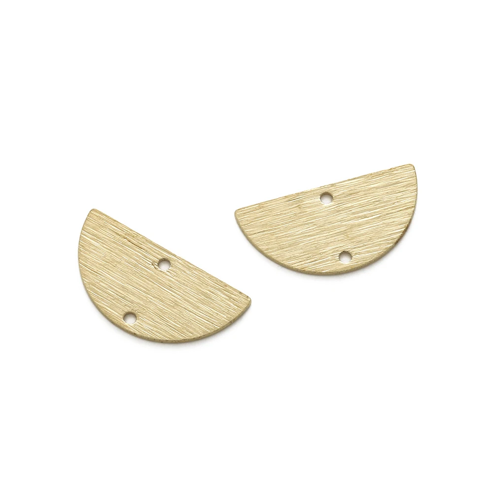 10Pcs Raw Brass Textured Half Round Pendant Connector Semi Circle Link for Jewlery Making Diy Necklace Drop Earrings Accessories
10Pcs Raw Brass Textured Half Round Pendant Connector Semi Circle Link for Jewlery Making Diy Necklace Drop Earrings Accessories