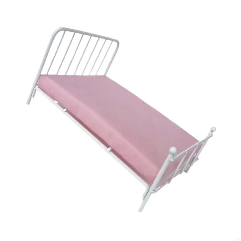77HD Miniature Dollhouses Bed 1 12 Scale Sturdy Metal Frame Accessory for Collector
77HD Miniature Dollhouses Bed 1 12 Scale Sturdy Metal Frame Accessory for Collector