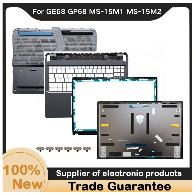 New For Kailxuling GE68 GP68 MS-15M1 MS-15M2 LCD Front Bezel Cover/Upper Case Palmrest CoverC Shell grey E2P-5M232XX
New For Kailxuling GE68 GP68 MS-15M1 MS-15M2 LCD Front Bezel Cover/Upper Case Palmrest CoverC Shell grey E2P-5M232XX