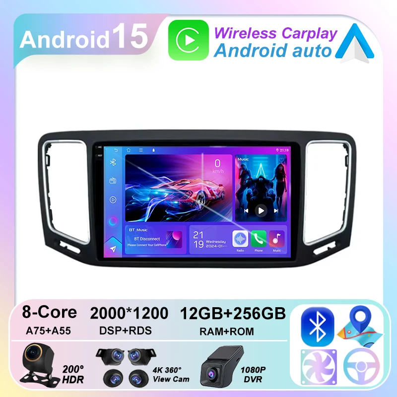 Car Dvd 5G Wifi BT For coche Volkswagen VW Sharan SEAT Alhambra 7N 2010-2022 Android Auto reproductor Multimedia Carplay Video
Car Dvd 5G Wifi BT For coche Volkswagen VW Sharan SEAT Alhambra 7N 2010-2022 Android Auto reproductor Multimedia Carplay Video