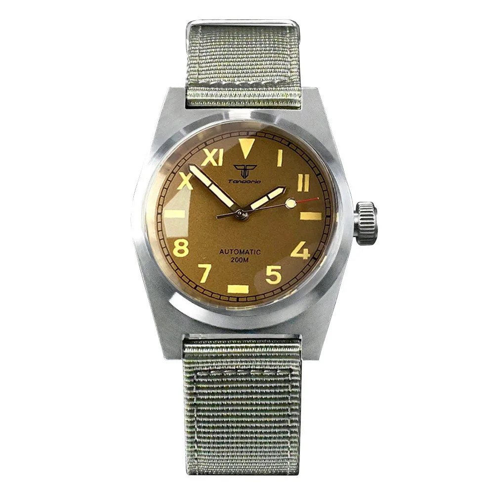 20ATM Diver Watch 38mm Vintage Automatic Watch Men Miyota8215 Movement AR Domed Sapphire Crystal Glass mens watches Tandorio
20ATM Diver Watch 38mm Vintage Automatic Watch Men Miyota8215 Movement AR Domed Sapphire Crystal Glass mens watches Tandorio