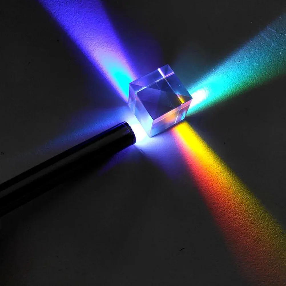Rgb Optical Glass Prism Size for Teaching Physics Light Refraction Experiment Art Decoration X-Cube Device
Rgb Optical Glass Prism Size for Teaching Physics Light Refraction Experiment Art Decoration X-Cube Device