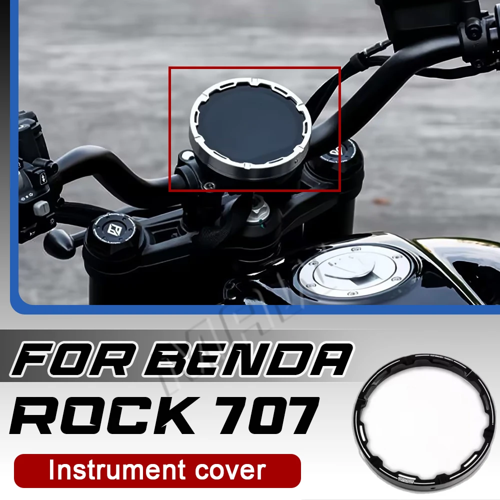 For BENDA ROCK 707 modified silver and black instrument cover
For BENDA ROCK 707 modified silver and black instrument cover