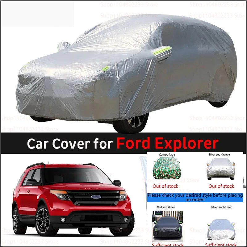 Для Ford Explorer 1991-2019, автомобильные чехлы, уличные водонепроницаемые чехлы от солнца, дождя и снега, УФ-автоматический чехол 190T, автомобильные защитные чехлы
Для Ford Explorer 1991-2019, автомобильные чехлы, уличные водонепроницаемые чехлы от солнца, дождя и снега, УФ-автоматический чехол 190T, автомобильные защитные чехлы