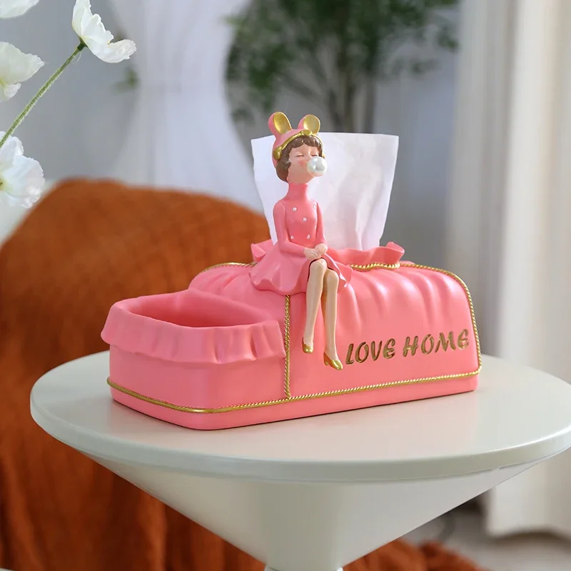 Creative Luxury Living Room Tissue Box, Multifunctional Remote Control Storage Box, High-end Coffee Table
Creative Luxury Living Room Tissue Box, Multifunctional Remote Control Storage Box, High-end Coffee Table
