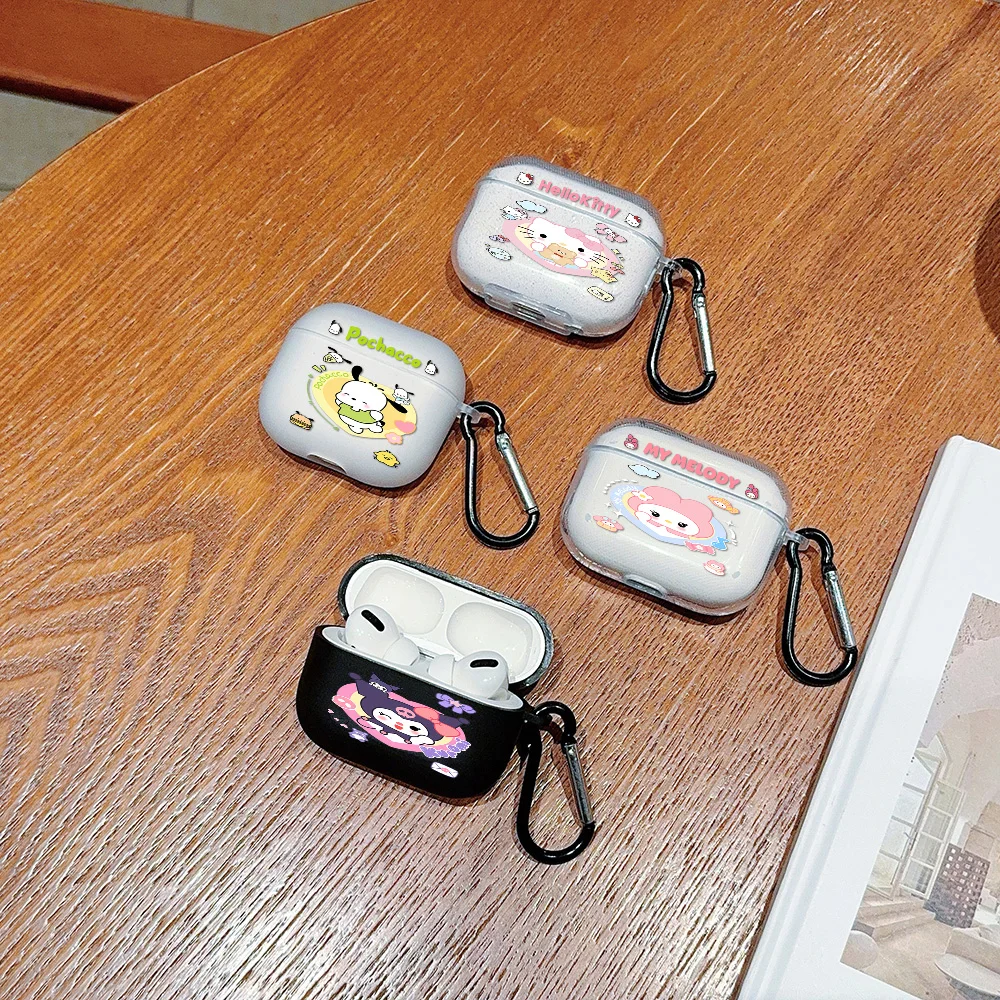 Cute Hellos Family Sanrios Kittys Silicone Cover Case For Bluetooth AirPods Earphone 1 2 3 Pro Pro2 With Metal Hook Accessories
Cute Hellos Family Sanrios Kittys Silicone Cover Case For Bluetooth AirPods Earphone 1 2 3 Pro Pro2 With Metal Hook Accessories