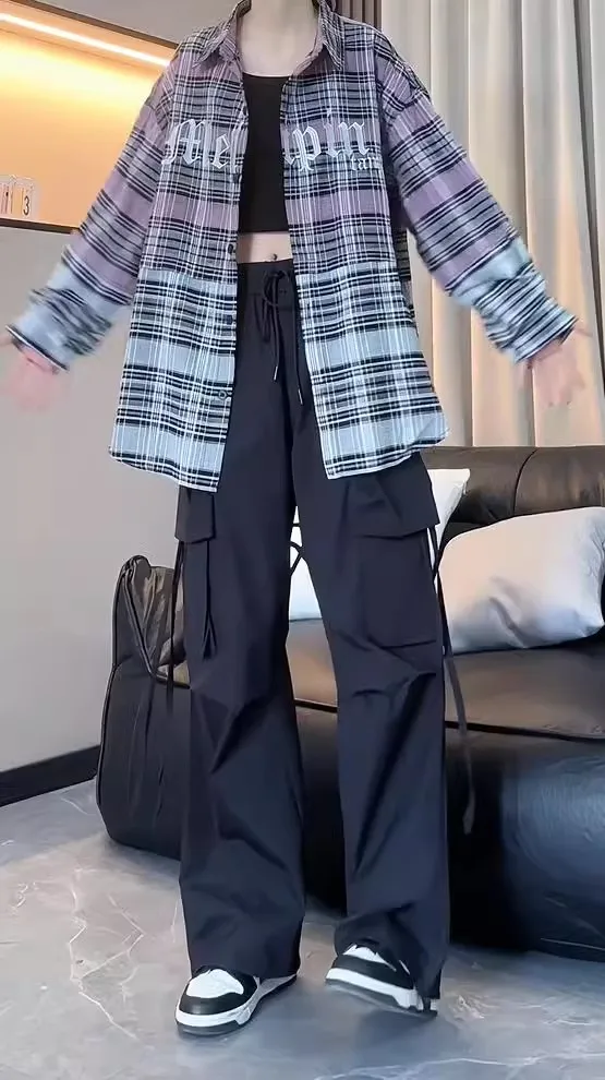 2024 autumn new quick drying work pants for women, dopamine loose casual age reducing striped versatile narrow leg wide leg pant
2024 autumn new quick drying work pants for women, dopamine loose casual age reducing striped versatile narrow leg wide leg pant