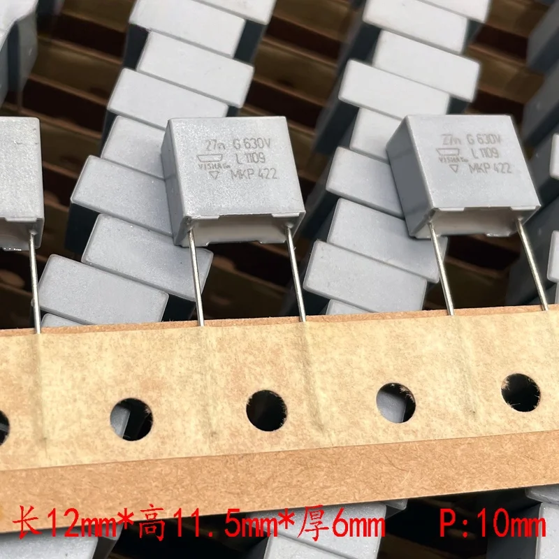 10PCS BC MKP 27nf 273 0.027uf G grade �� 2% 630v capacitor 22nf 223
10PCS BC MKP 27nf 273 0.027uf G grade �� 2% 630v capacitor 22nf 223