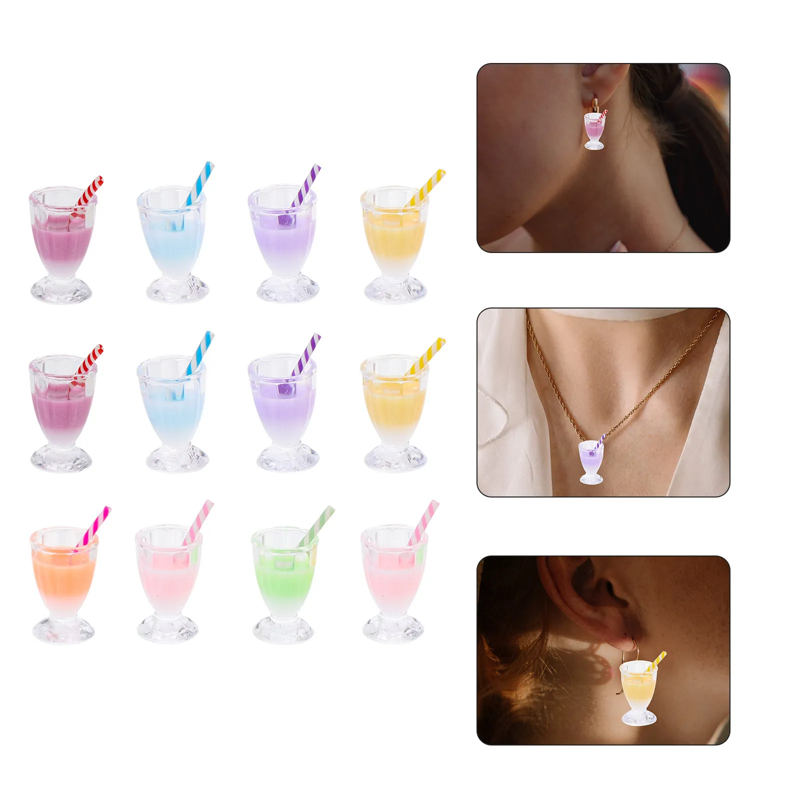 12Pcs Milky Tea Bottle Charms DIY Jewelry Making Findings Realistic Beverage Pendants for Bracelet Necklace Keychain Ornament
12Pcs Milky Tea Bottle Charms DIY Jewelry Making Findings Realistic Beverage Pendants for Bracelet Necklace Keychain Ornament