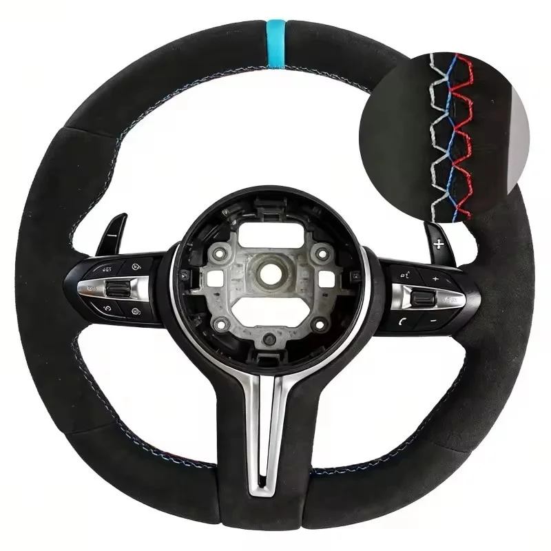 Customized Suede Car Steering Wheel For BMWF10 E90 E60 G20 G30 E46 F32 F31 E82 E36 M5 F11 540i E87 Steering Wheel
Customized Suede Car Steering Wheel For BMWF10 E90 E60 G20 G30 E46 F32 F31 E82 E36 M5 F11 540i E87 Steering Wheel