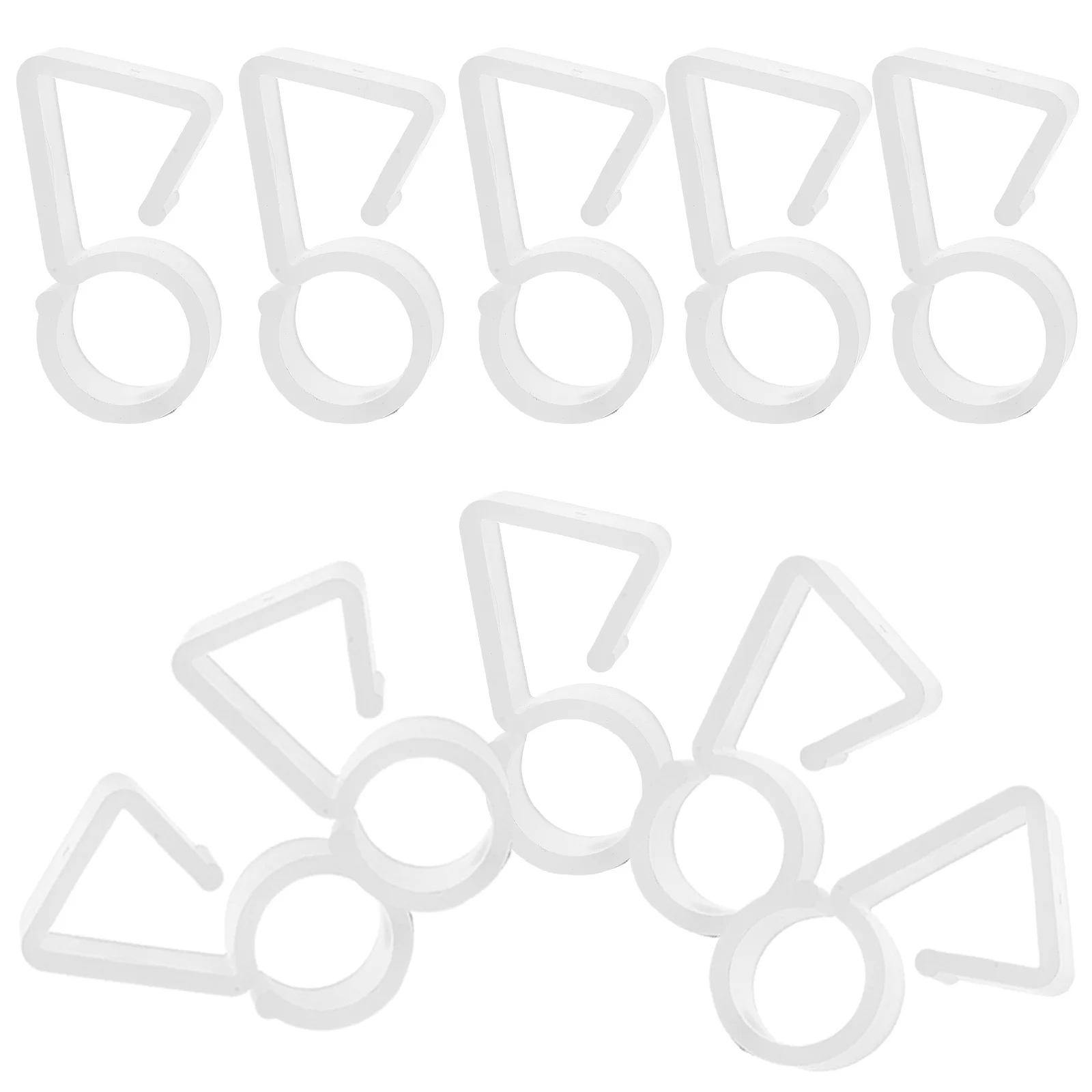 100Pcs Hanging Hooks Decorative Pendant Hangers for Outdoor String Lights Christmas Icicle Lamps Weather Resistant Reusable
100Pcs Hanging Hooks Decorative Pendant Hangers for Outdoor String Lights Christmas Icicle Lamps Weather Resistant Reusable