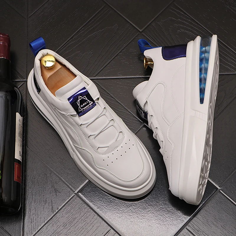 men's casual white shoes brand designer original leather shoe air cushion sneakers breathable flats platform footwear chaussure
men's casual white shoes brand designer original leather shoe air cushion sneakers breathable flats platform footwear chaussure