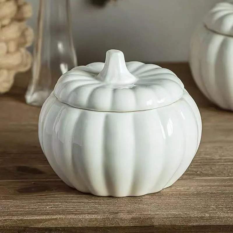 High-end Gold Pumpkin Shape Ceramic Soup Bowl with Lid Small Rice Bowl Kitchen Tableware Fruit Salad Bowl Dessert Soup Bowls
High-end Gold Pumpkin Shape Ceramic Soup Bowl with Lid Small Rice Bowl Kitchen Tableware Fruit Salad Bowl Dessert Soup Bowls 