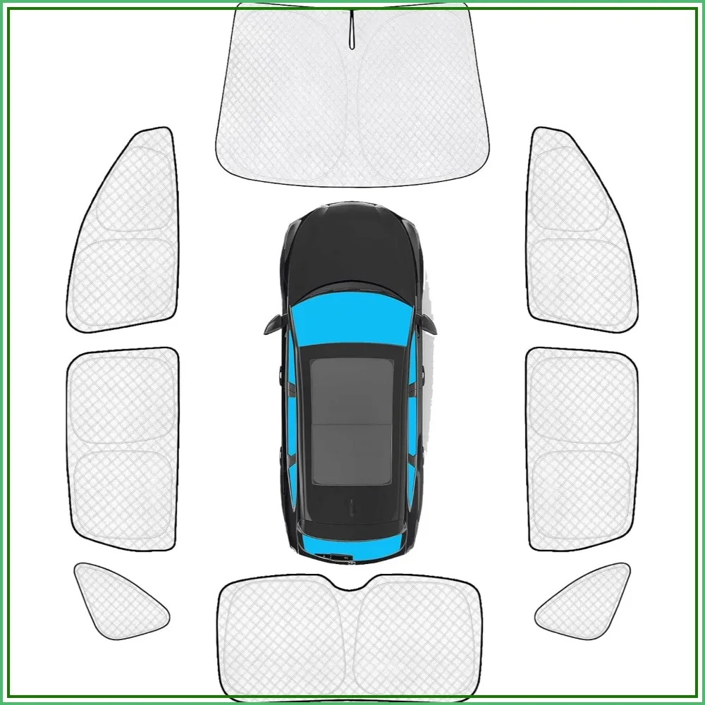 Car Window Shades for Acura MDX 2021-2026, UV Block Sunshade Set 8pcs with Storage Bag
Car Window Shades for Acura MDX 2021-2026, UV Block Sunshade Set 8pcs with Storage Bag