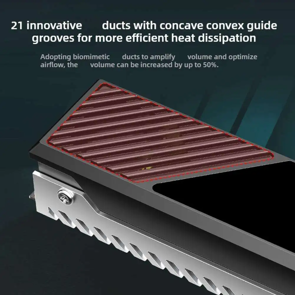 Turbo Wind Cooling Radiator For M.2F Solid State Drive ARGB Shenguang Synchronization Cooling Vest SSD 2280 Brass Thermal P G4J0
Turbo Wind Cooling Radiator For M.2F Solid State Drive ARGB Shenguang Synchronization Cooling Vest SSD 2280 Brass Thermal P G4J0
