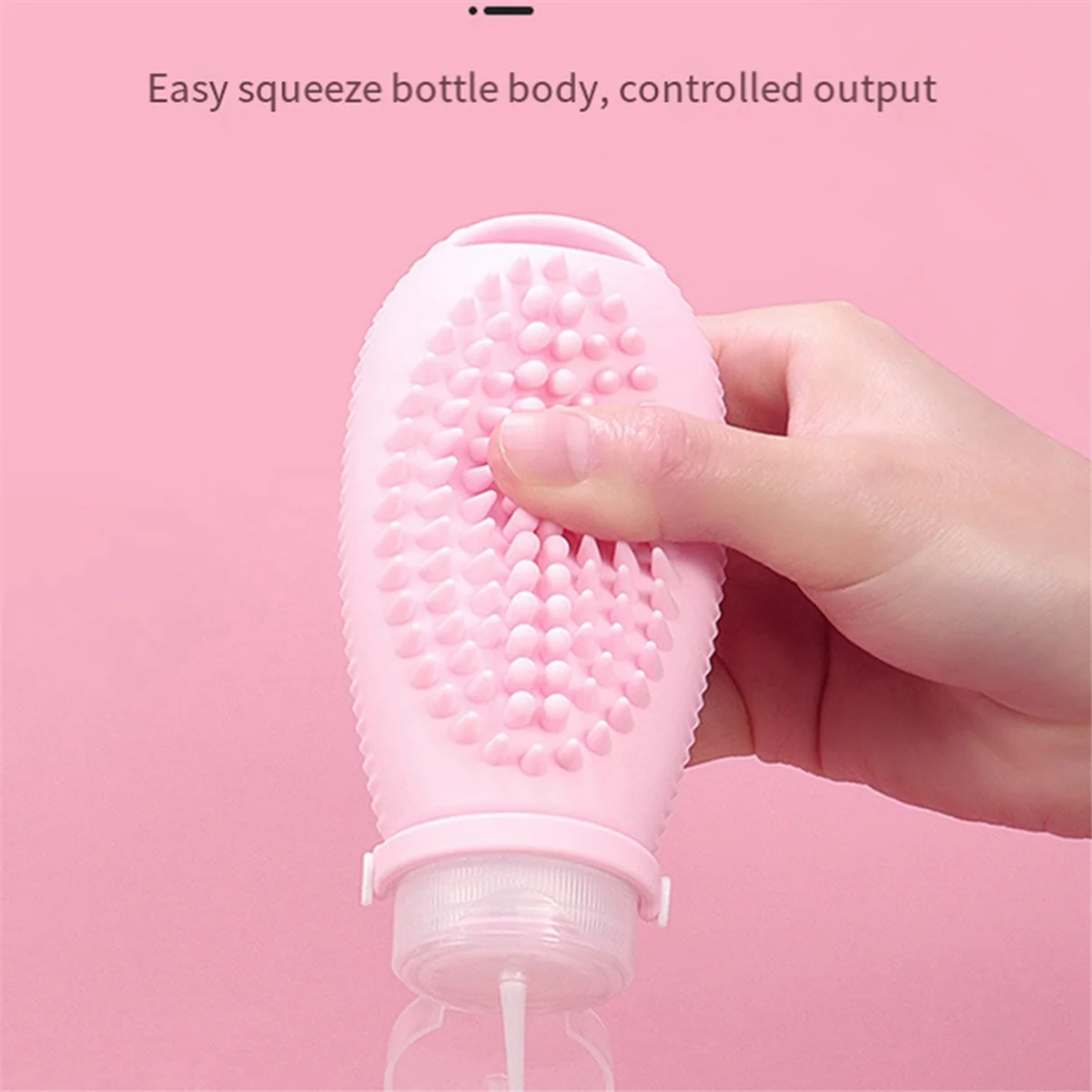 Silicone Travel Refillable Bottle Facial Cleansing Brush Portable Shampoo Bottles Lotion Cosmetics Containers EJAS
Silicone Travel Refillable Bottle Facial Cleansing Brush Portable Shampoo Bottles Lotion Cosmetics Containers EJAS