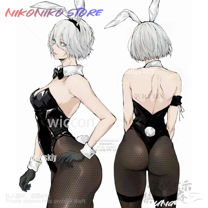 pre-sell Anime Game Nierr Cosplay 2B A2 Fanart Costume Rabbit Girl Lingeries Sexy Girls Woman Temptation Bunny Suit Customized
pre-sell Anime Game Nierr Cosplay 2B A2 Fanart Costume Rabbit Girl Lingeries Sexy Girls Woman Temptation Bunny Suit Customized