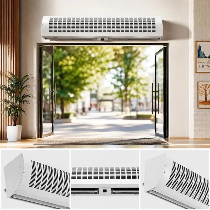 Commercial Door Fan 42" For Entrances Shops Warehouses, 1350CFM High Velocity 2 Speeds Wall Mount Heavy Duty Limit Switch 110V Unheated
Commercial Door Fan 42" For Entrances Shops Warehouses, 1350CFM High Velocity 2 Speeds Wall Mount Heavy Duty Limit Switch 110V Unheated