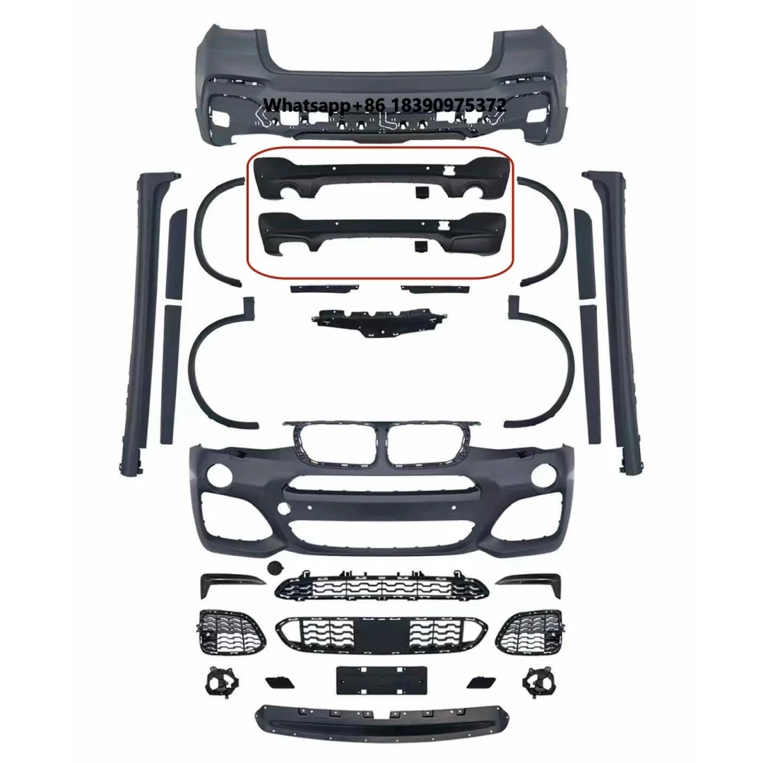 M-Tech Body Kits for X4 F26 2014-2017 Late F26 Bumper
M-Tech Body Kits for X4 F26 2014-2017 Late F26 Bumper