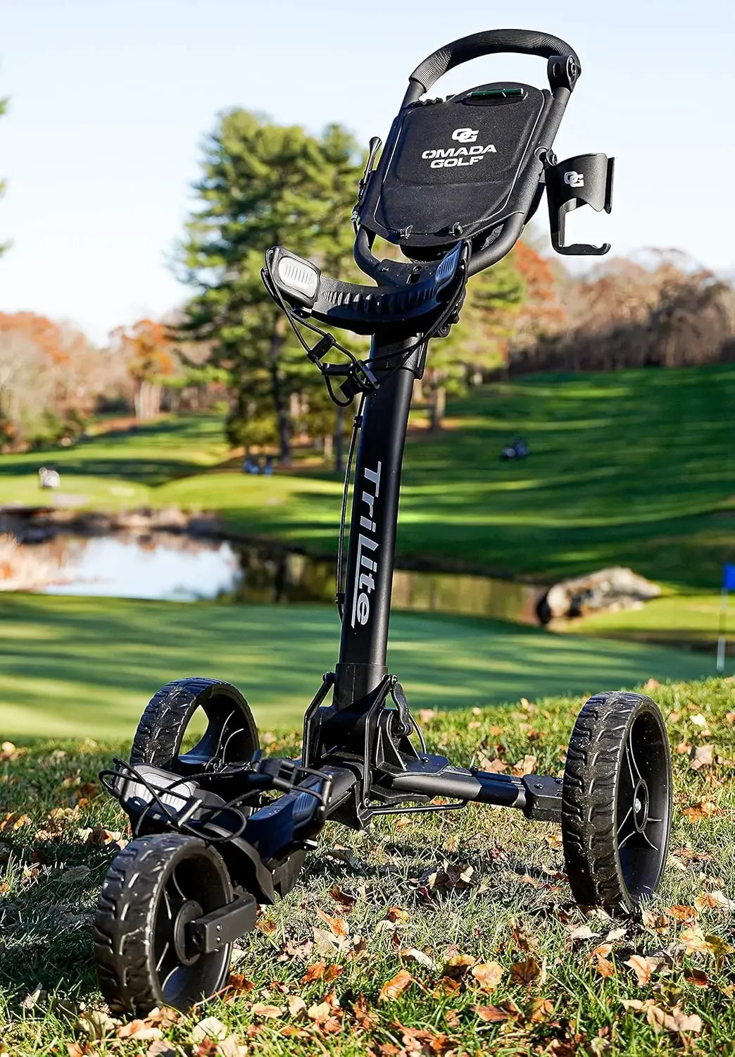 Trilite Golf Push Cart | Lightweight and Folding Golf Cart | Adjustable Golf Bag Stand
Trilite Golf Push Cart | Lightweight and Folding Golf Cart | Adjustable Golf Bag Stand
