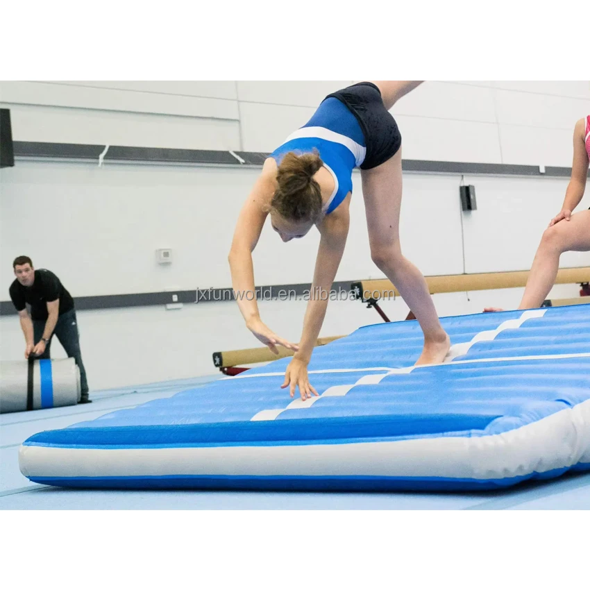 Inflatable Gymnastics Incline Mats Inflatable Air Tumbling Track Ramp Mat Inflatable Wedge For Gymnastics
Inflatable Gymnastics Incline Mats Inflatable Air Tumbling Track Ramp Mat Inflatable Wedge For Gymnastics