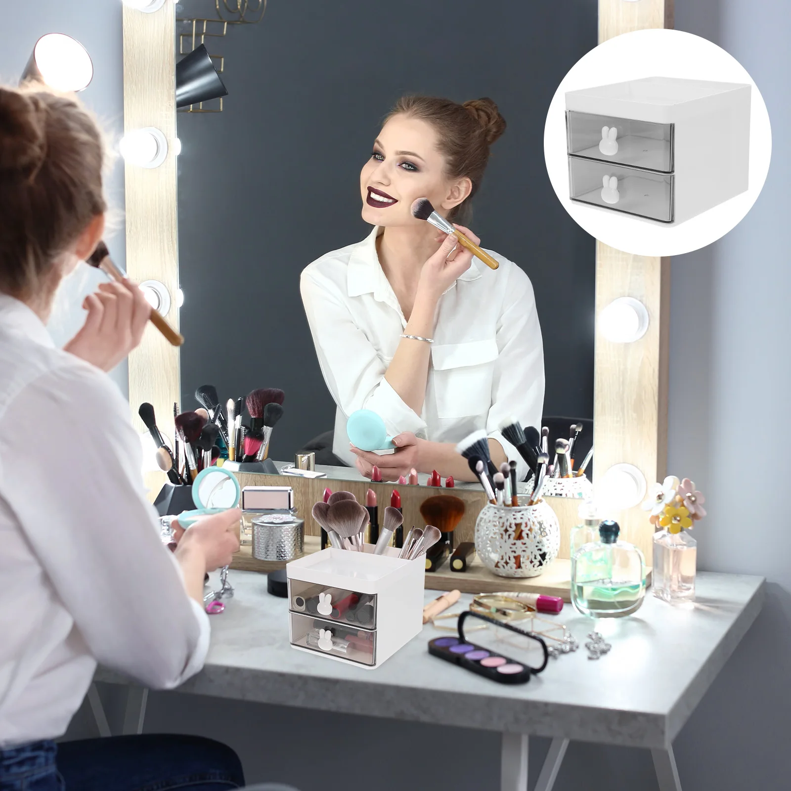 Desktop Stationery Storage Box Desk Organizer Pp Material Multi-Layer Countertop Drawers For Cosmetics Office
Desktop Stationery Storage Box Desk Organizer Pp Material Multi-Layer Countertop Drawers For Cosmetics Office
