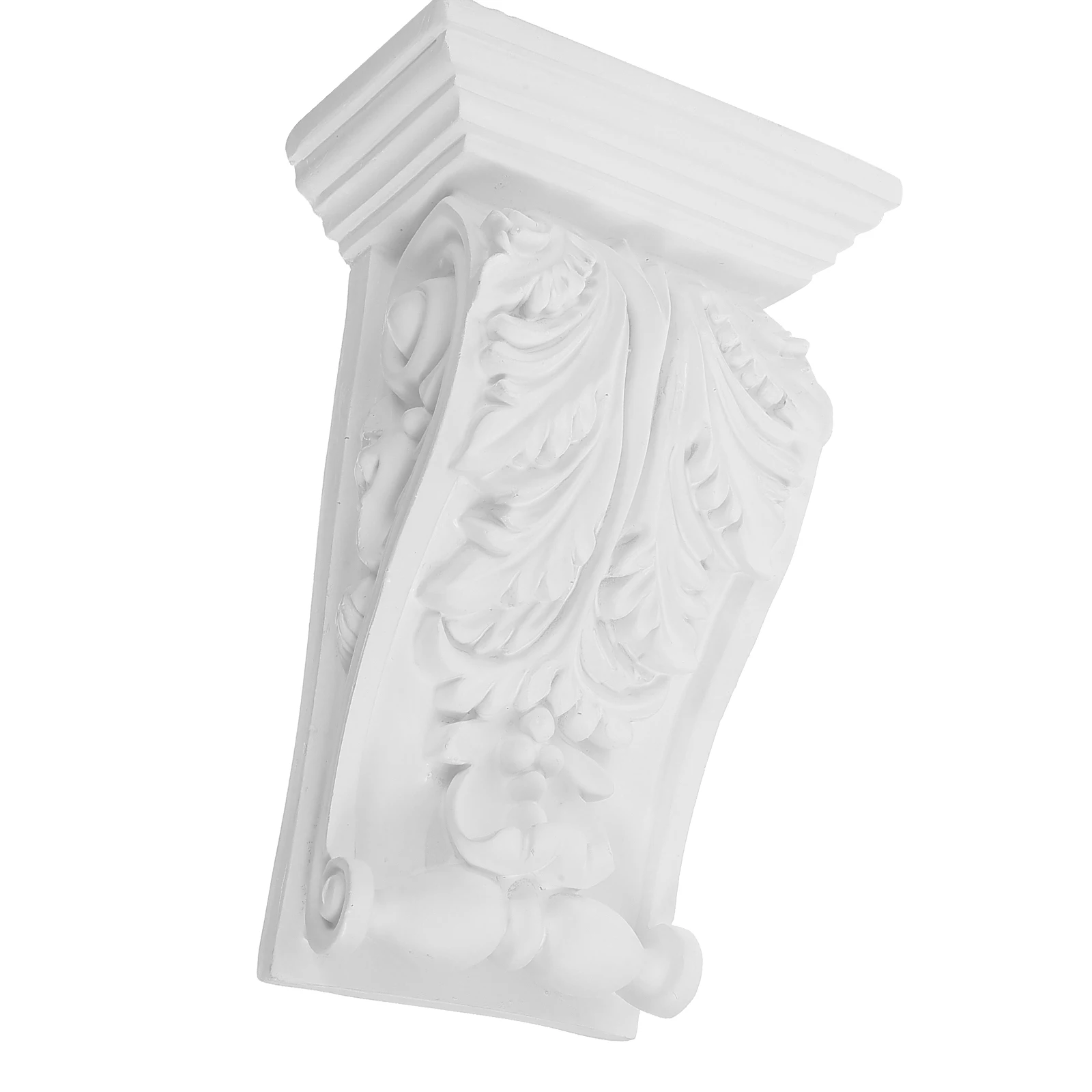 European Style Carved Decorative Corbels 13 5cm White PU Beam Support Ceiling Mouldings Non Gypsum Line Roman Column
European Style Carved Decorative Corbels 13 5cm White PU Beam Support Ceiling Mouldings Non Gypsum Line Roman Column