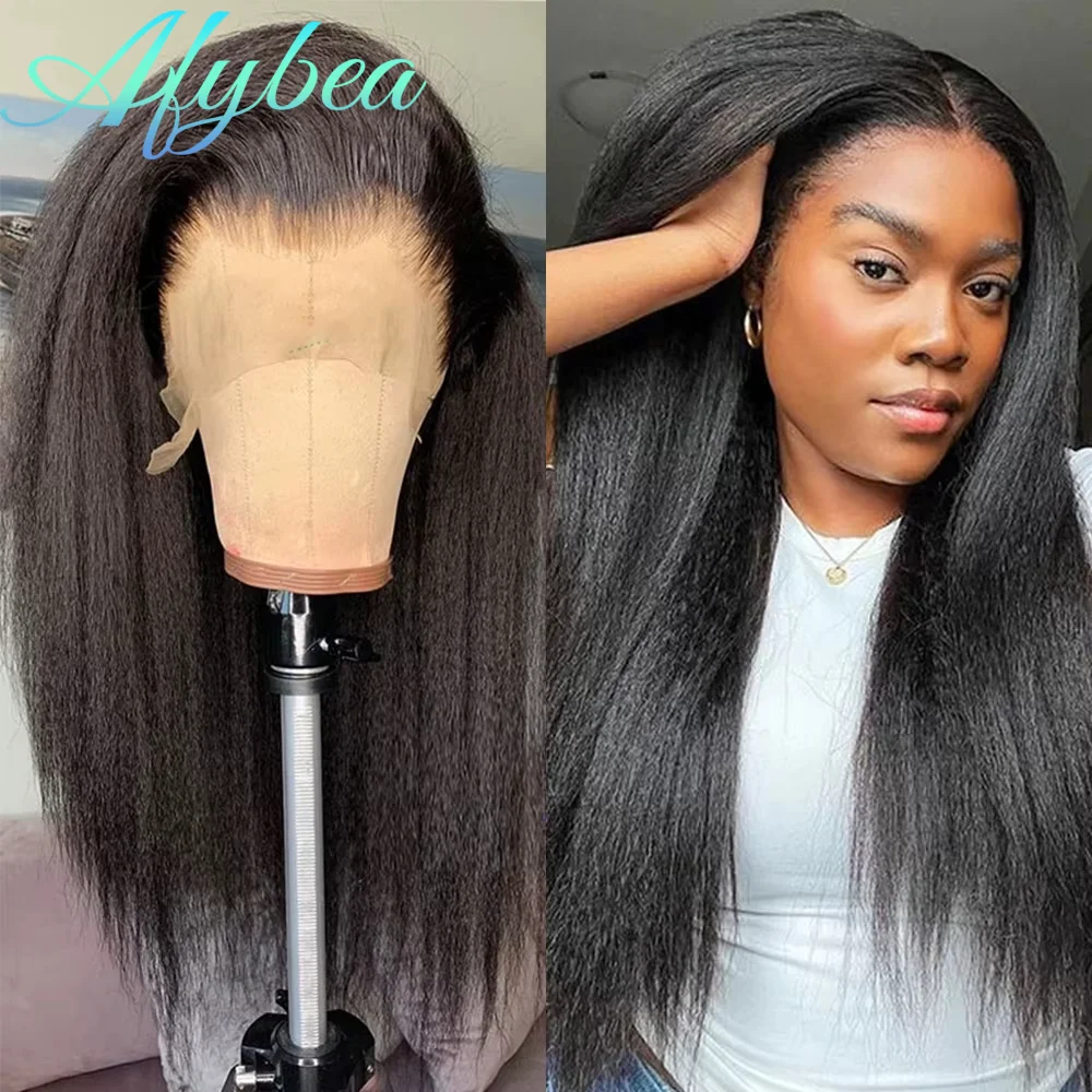 Invisible Strap 360 Full Lace Wig 40 Inch Kinky Straight Human Hair Wigs 250 Density Lace Front Wig Drawstring 360 Frontal Wig
Invisible Strap 360 Full Lace Wig 40 Inch Kinky Straight Human Hair Wigs 250 Density Lace Front Wig Drawstring 360 Frontal Wig