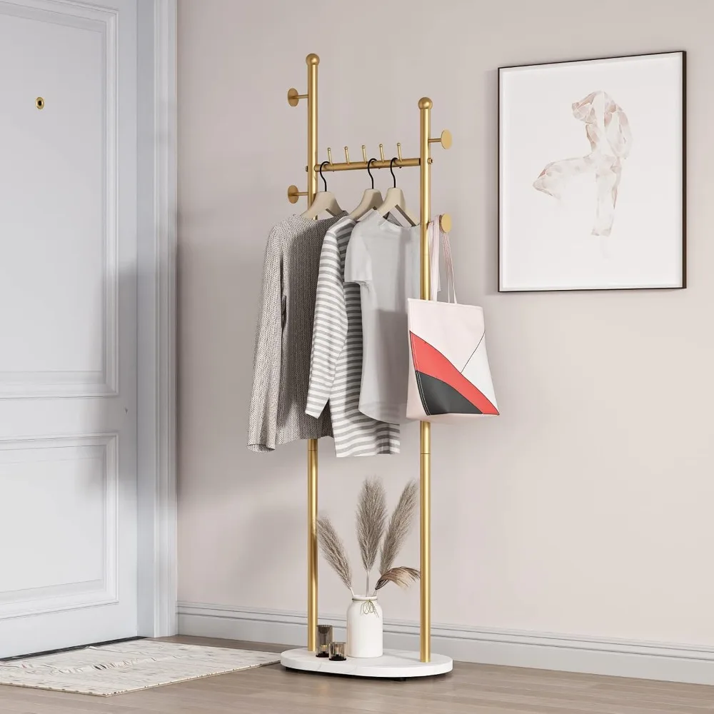 Coat Rack Freestanding with Marble Base, Coat Hanger Rack,Hat Tree Coat Rack Standing Clothes Racks for Boutique
Coat Rack Freestanding with Marble Base, Coat Hanger Rack,Hat Tree Coat Rack Standing Clothes Racks for Boutique