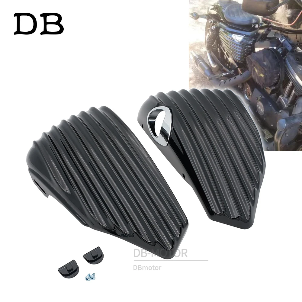 Motorcycle Left Right Side Battery Cover Guard Fit For Harley Sportster 883 1200 XL 2004-2013 For Fairing Battery Cover2012 2011
Motorcycle Left Right Side Battery Cover Guard Fit For Harley Sportster 883 1200 XL 2004-2013 For Fairing Battery Cover2012 2011