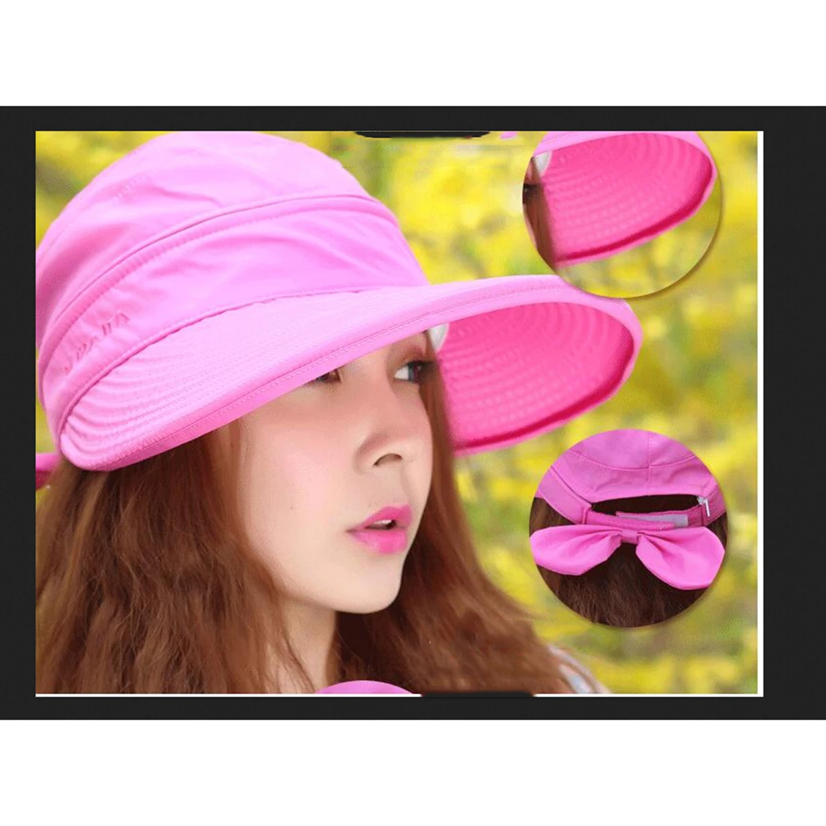2-Style Sun Hat Bowknot Adjustable Hook Loop Wide Brim UV Protection Foldable Visor Caps Women Girls Beach Outdoor Summer
2-Style Sun Hat Bowknot Adjustable Hook Loop Wide Brim UV Protection Foldable Visor Caps Women Girls Beach Outdoor Summer