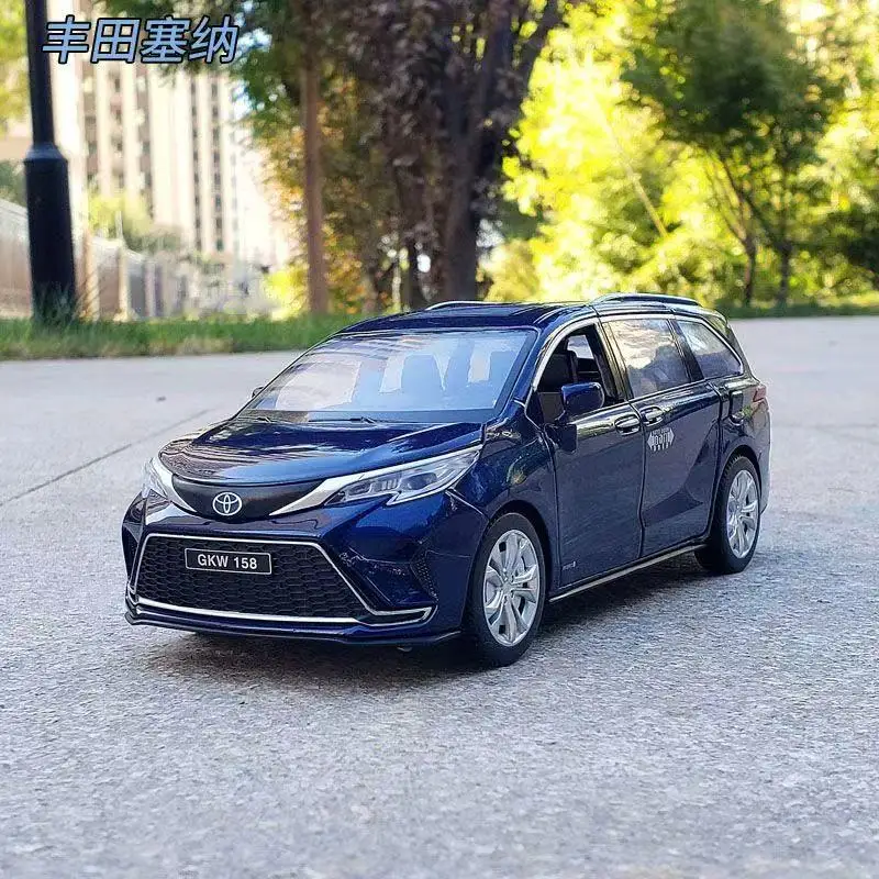 1:24 Toyota SIENNA MPV COMMERCIAL VEHICLE, имитация литья под давлением автомобиля, модель автомобиля из металлического сплава, коллекция детских игрушек, подарки F504
1:24 Toyota SIENNA MPV COMMERCIAL VEHICLE, имитация литья под давлением автомобиля, модель автомобиля из металлического сплава, коллекция детских игрушек, подарки F504