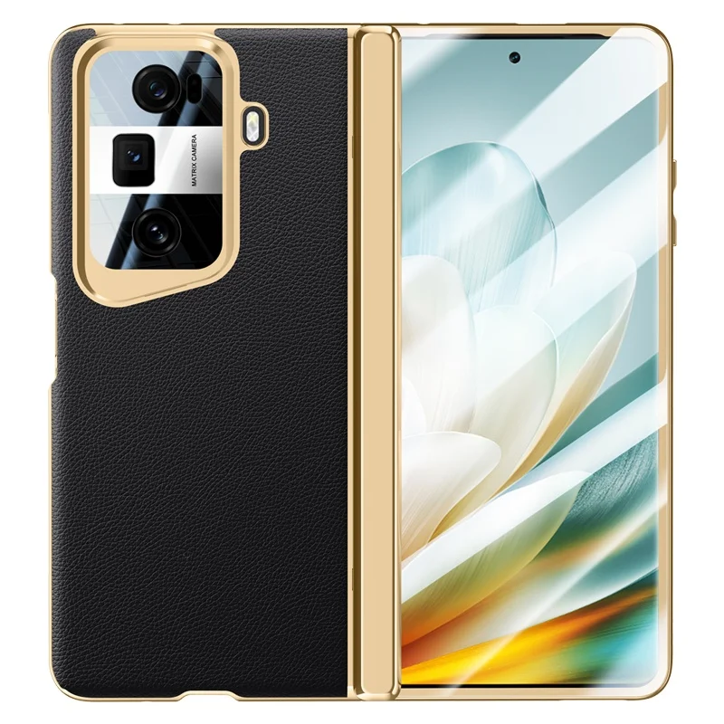 Leather cover metal plated hinge camera bracket Back Cover For Honor Magic Vs3 7.92 inch Anti peeping screen protect Phone Case
Leather cover metal plated hinge camera bracket Back Cover For Honor Magic Vs3 7.92 inch Anti peeping screen protect Phone Case