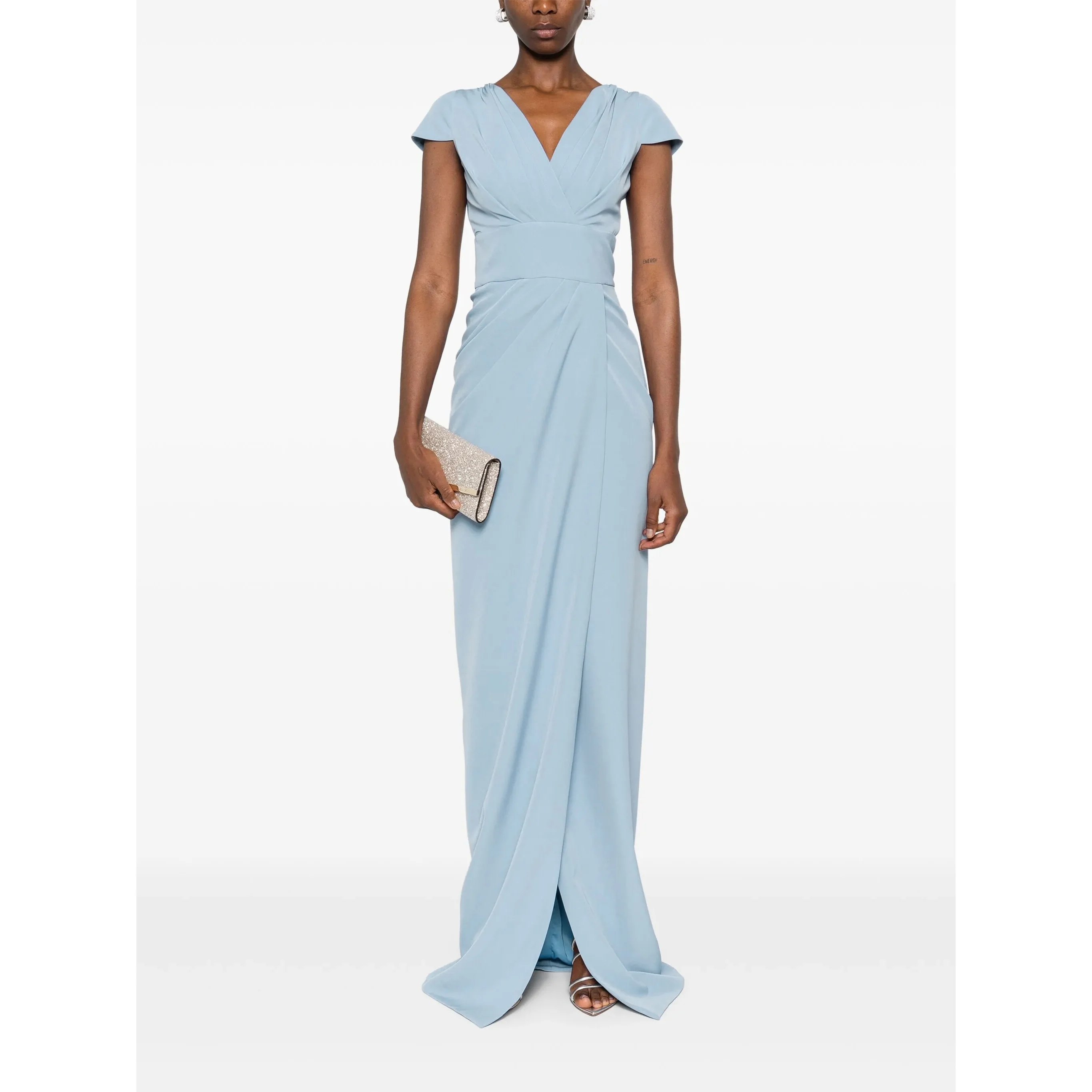 Welove V Neck Saudi Prom Dresses 2025 Pleated Special Occasion Floor-length Customized Evening Dress vestidos de fiesta
Welove V Neck Saudi Prom Dresses 2025 Pleated Special Occasion Floor-length Customized Evening Dress vestidos de fiesta