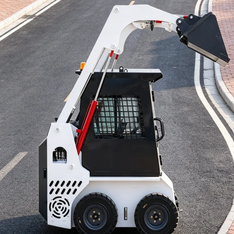 Customized Dual-purpose Ride-on Skid Steer Loader for Home & Construction, Mini Skid Steer Loader, Material Handling Equipment
Customized Dual-purpose Ride-on Skid Steer Loader for Home & Construction, Mini Skid Steer Loader, Material Handling Equipment